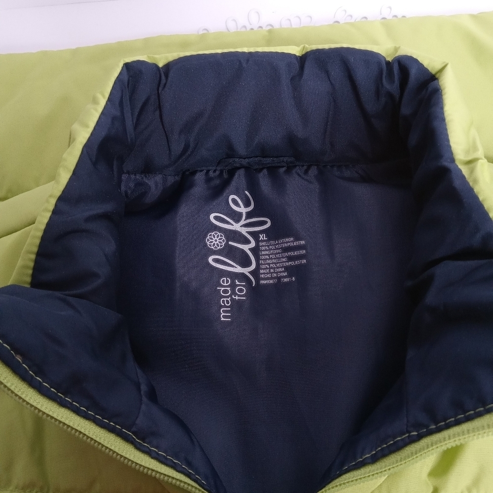 MADE FOR‎ LIFE VEST GALVESTON GREEN & NAVY SIZE XL NWT - Picture 6 of 11